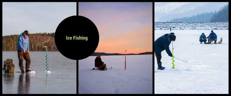 Experience the Thrill of Ice Fishing in the Canadian Winter Wonderland Online, ice fishing live demo